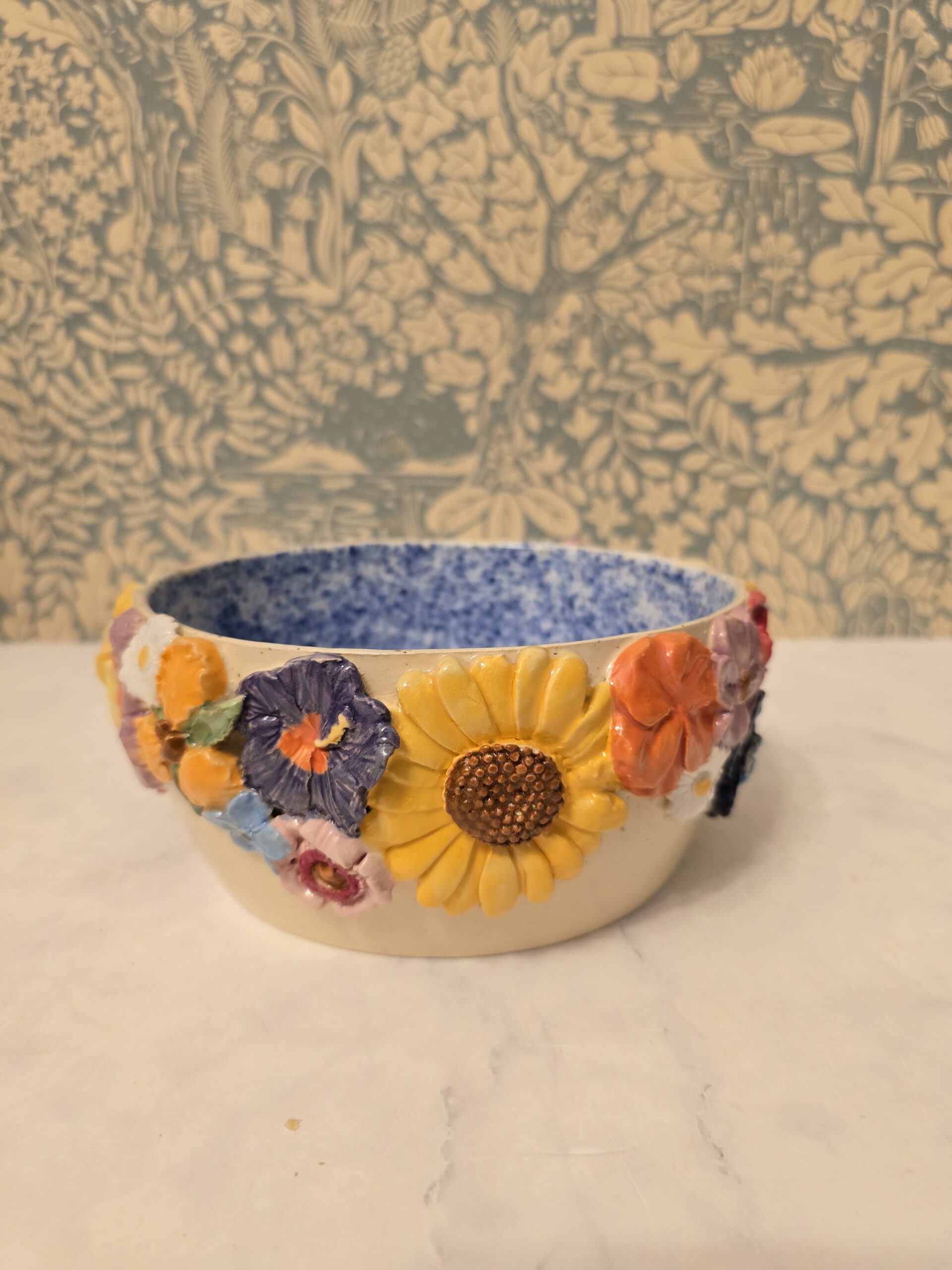 Et Gram Vildere model SS4 blå og hvid indvendig