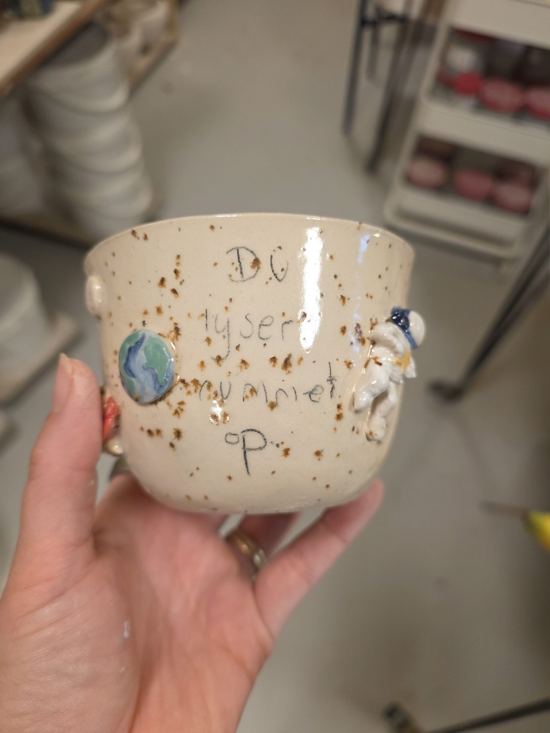 space kop for mange pletter