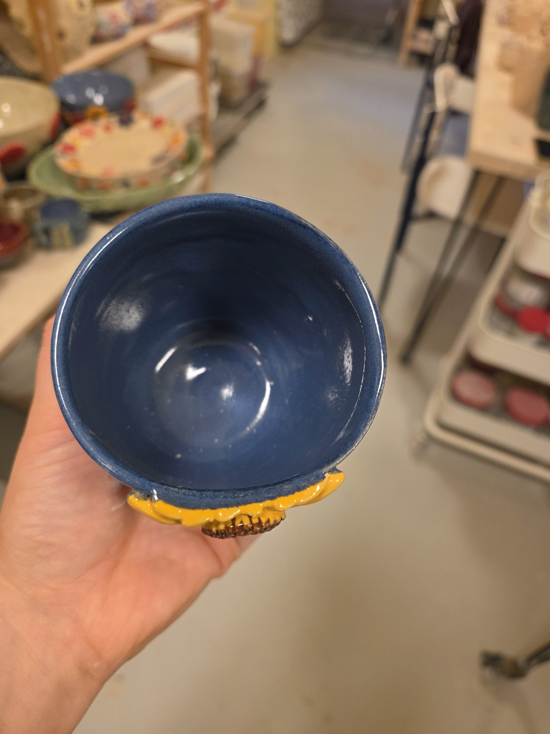 mørkeblå solsikker k1 - Billede 3