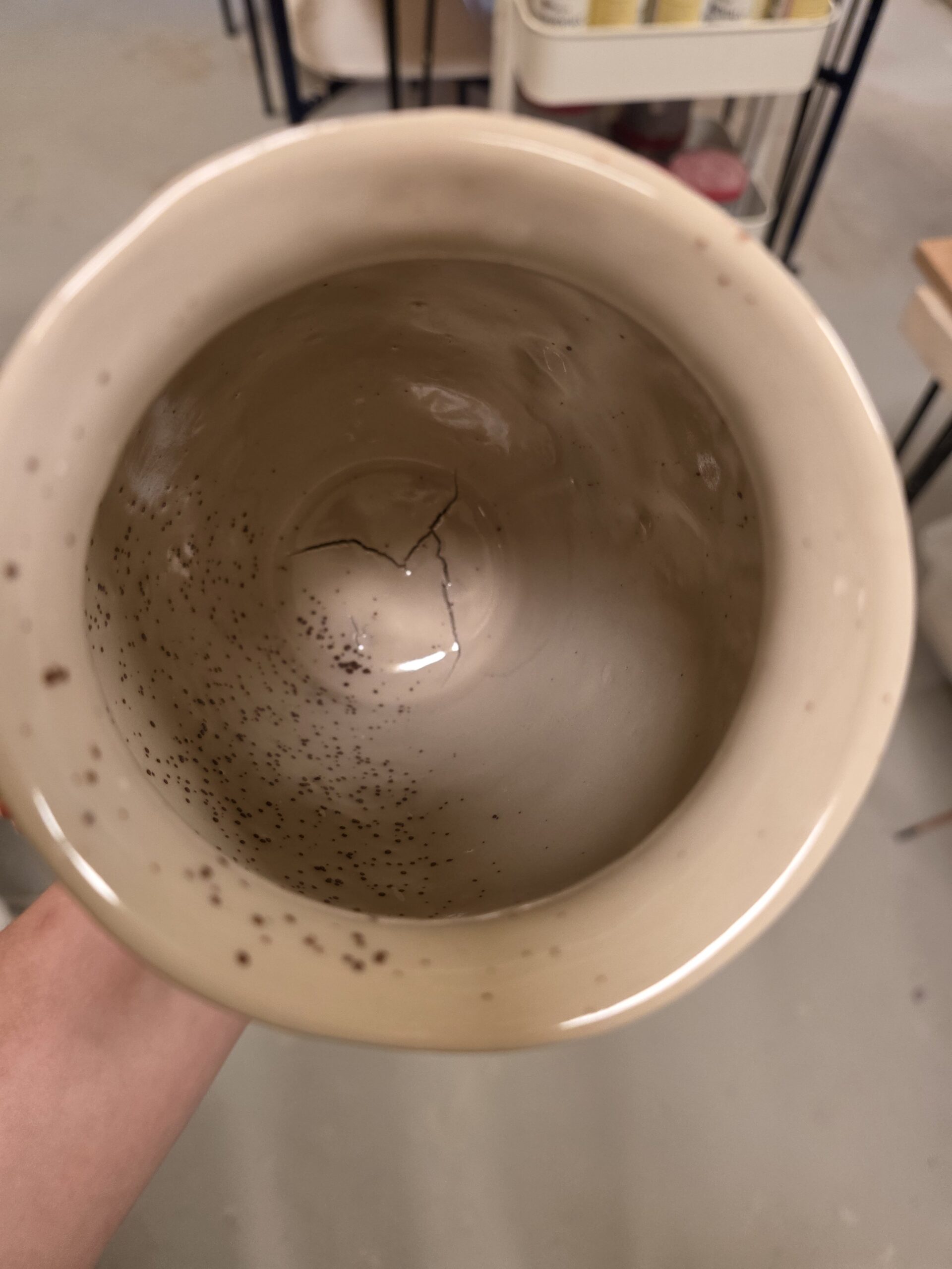 boheme vase revne på inderside - Billede 2