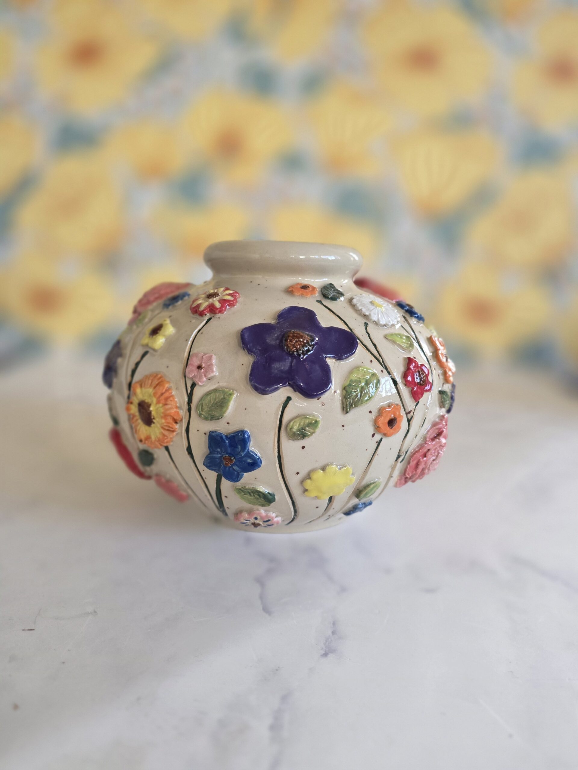 Bohene vase rund