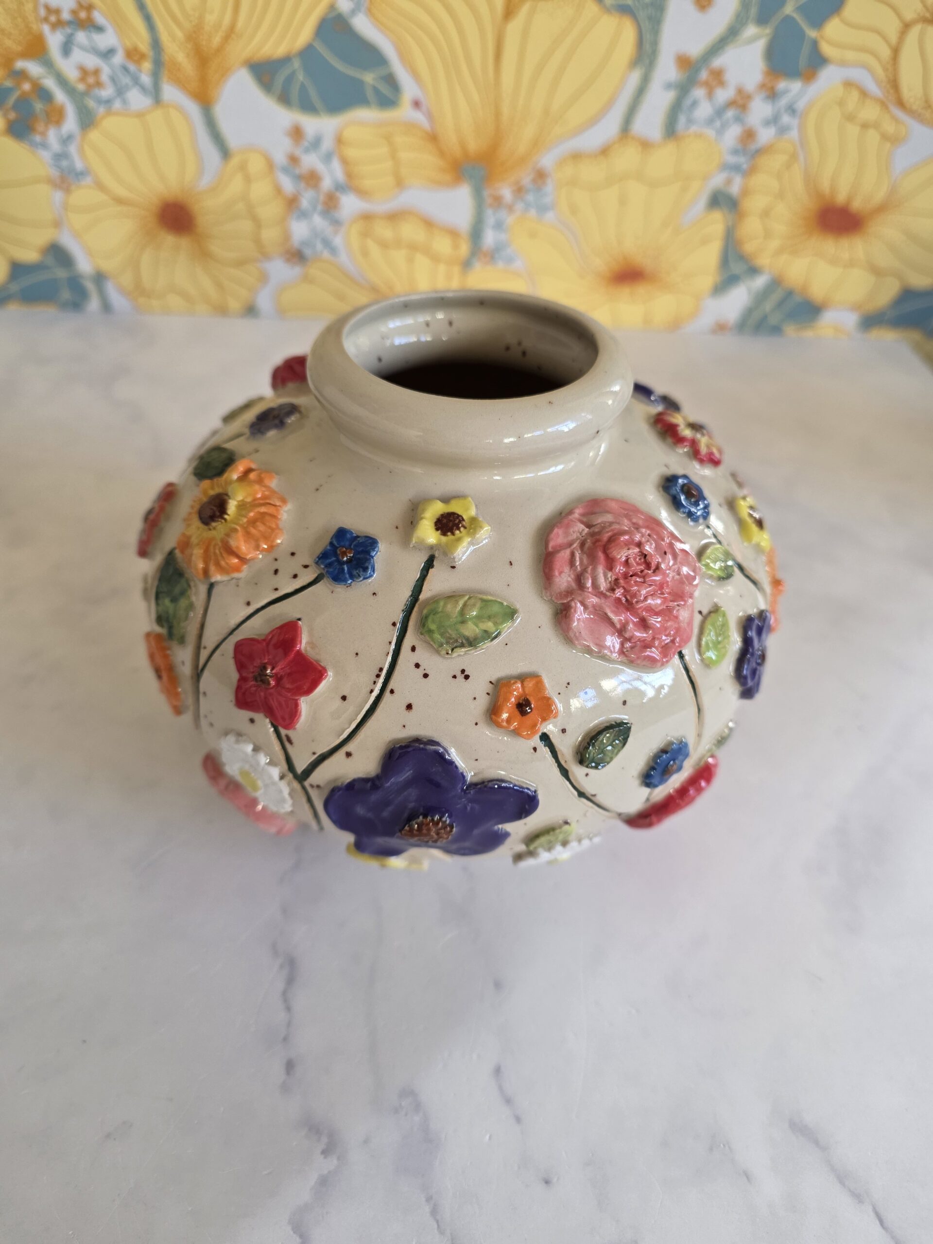 Bohene vase rund - Billede 3