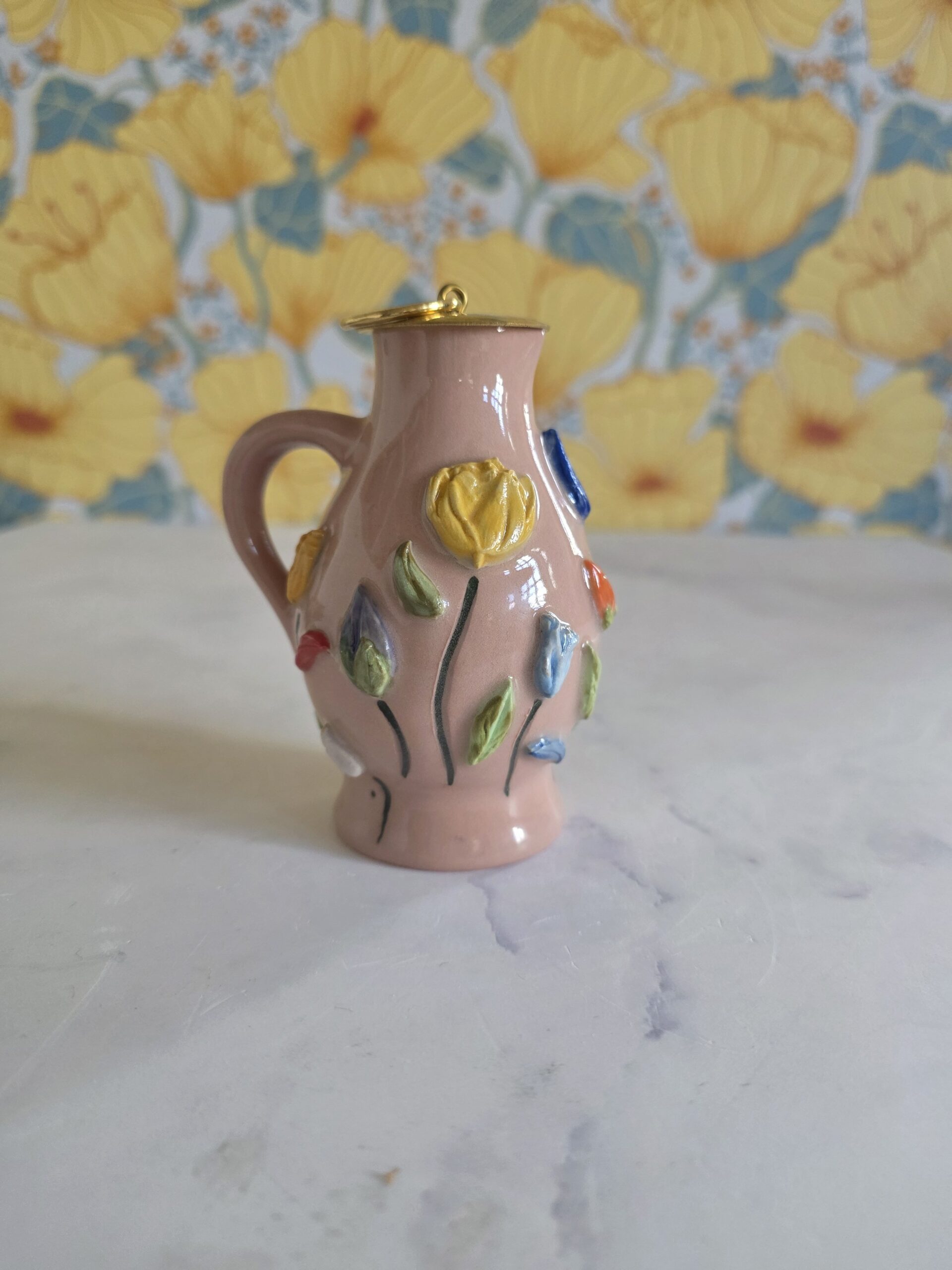 Tulipaner lille kande/flaske - Billede 3